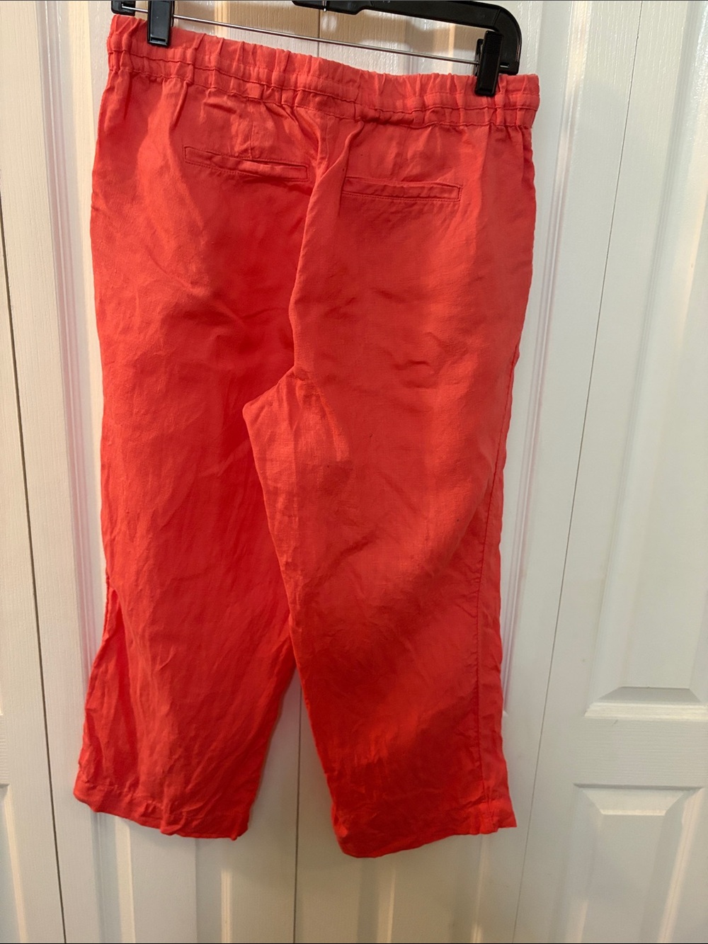 Charter Club Linen Pants — Coral - Picture 4 of 4